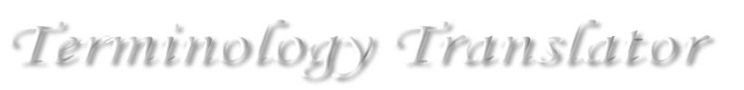 Terminology Translator
